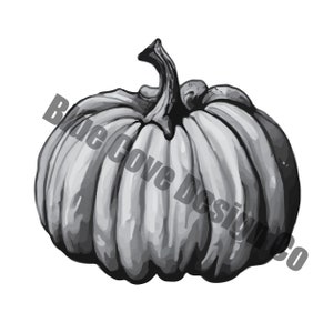 Pumpkin SVG | Hand Drawn Design | PNG and SVG