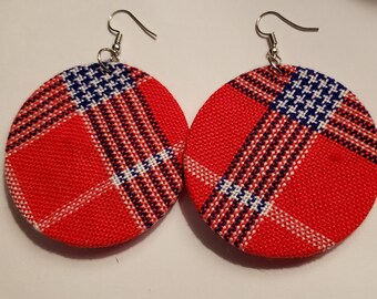 Kitenge African Earrings