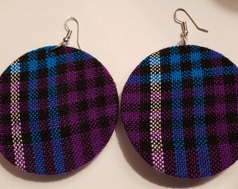 Kitenge African Earrings