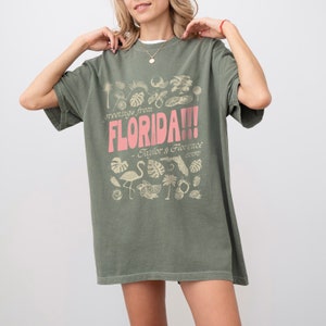 florida Tortured Poets T-Shirt Taylor Florence Tropical Aesthetic Swiftie Gift Swift Version Taylor's TTPD Tee zdjęcie 6