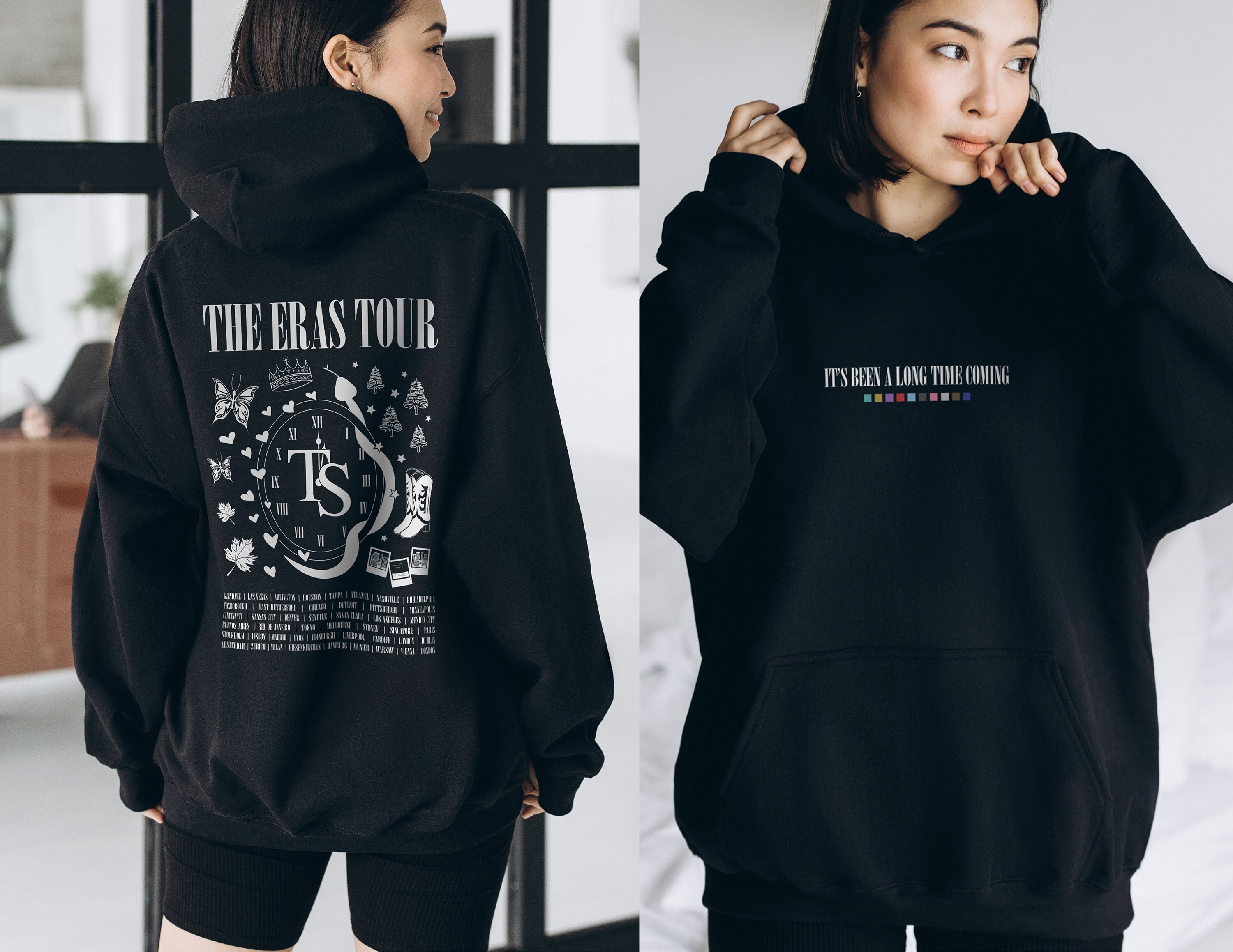 Eras Tour Taylor Hoodie | Fan Merch Version Swift Concert