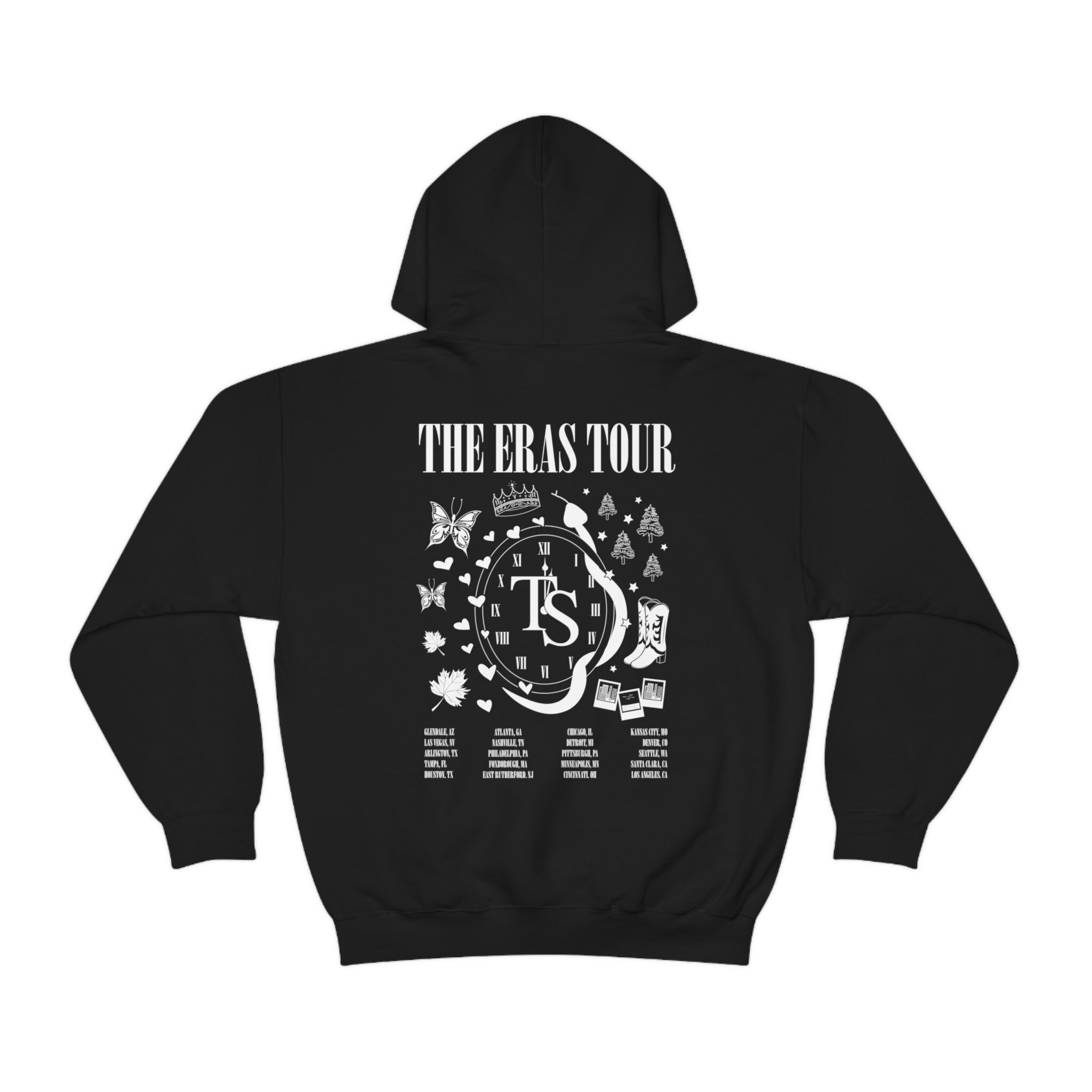 Eras Tour Taylor Hoodie | Fan Merch Version Swift Concert