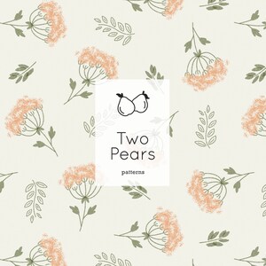 Soft Florals Seamless Pattern, Fluffy Pink Flowers Digital Art