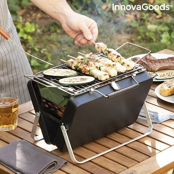 Barbecue Au Charbon Portable et Pliable, Pratique