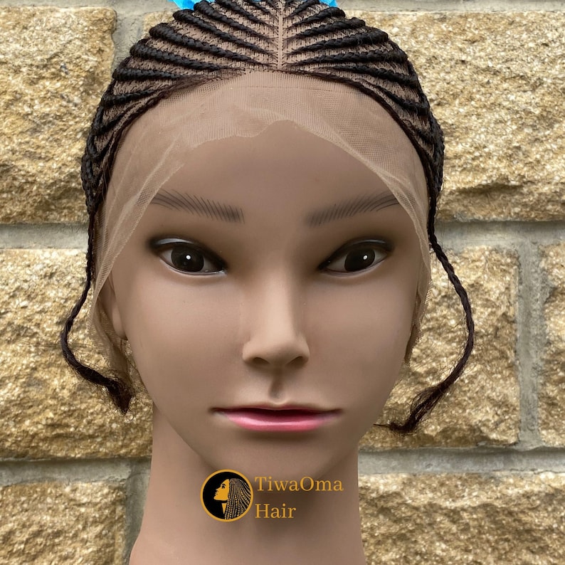 Kids Cornrow Ponytail Wig Alopecia Support Wig Children Etsy