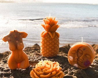 Beeswax candle Hawaiian
