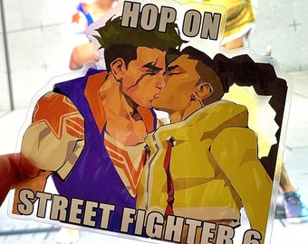 Hop On Street Fighter 6 sticker