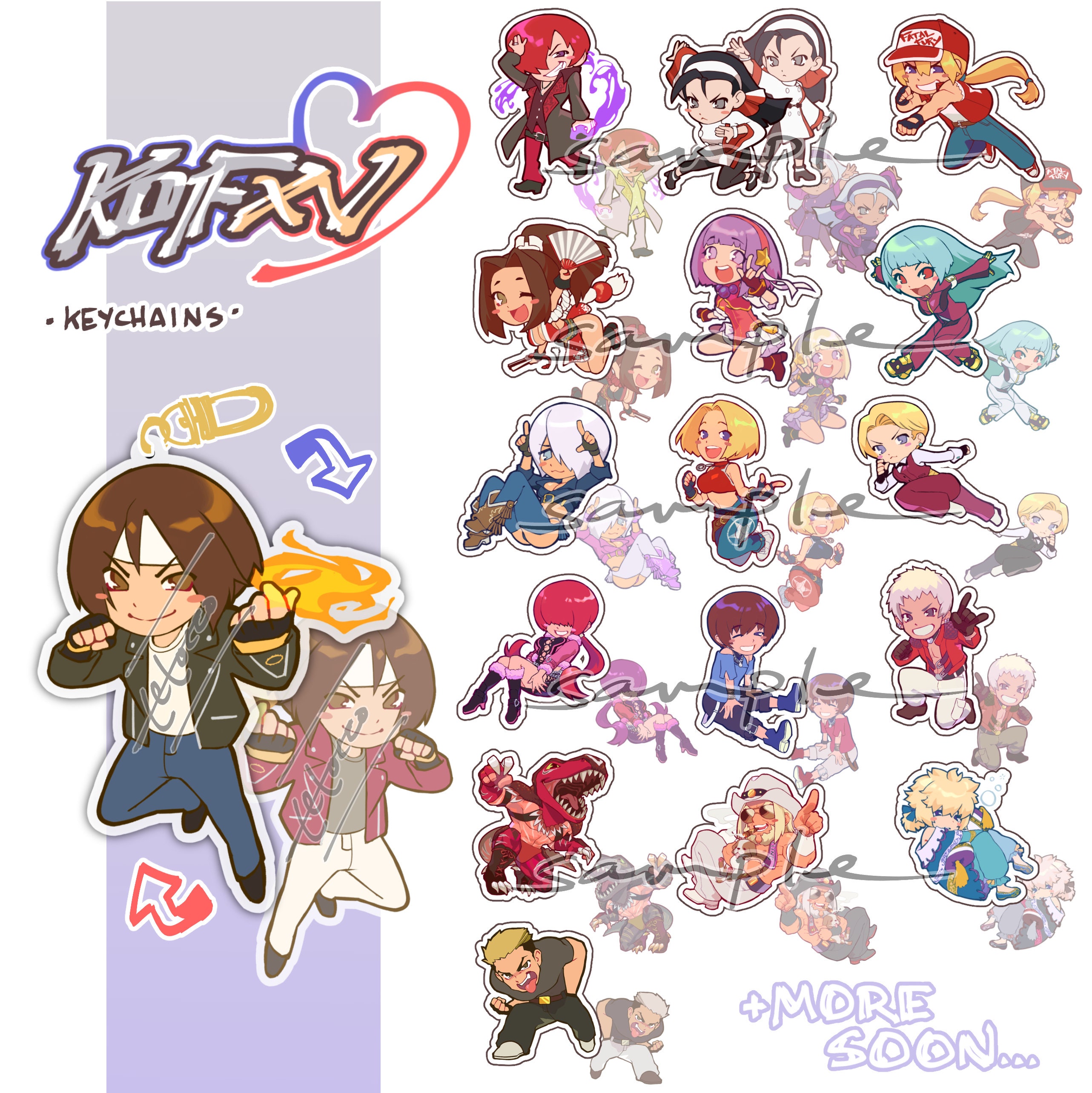 KOF XV アクリルキーホルダー 6個セット 51+bKWEzXEL._UF350,350_QL50_.jpg