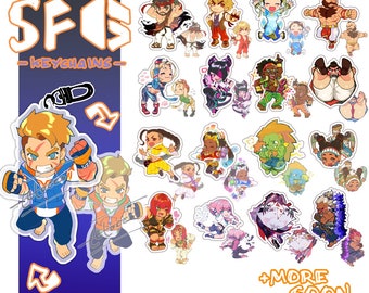 SF6 Keychains - Etsy