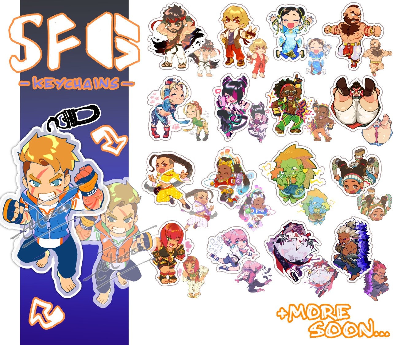 SF6 Keychains - Etsy