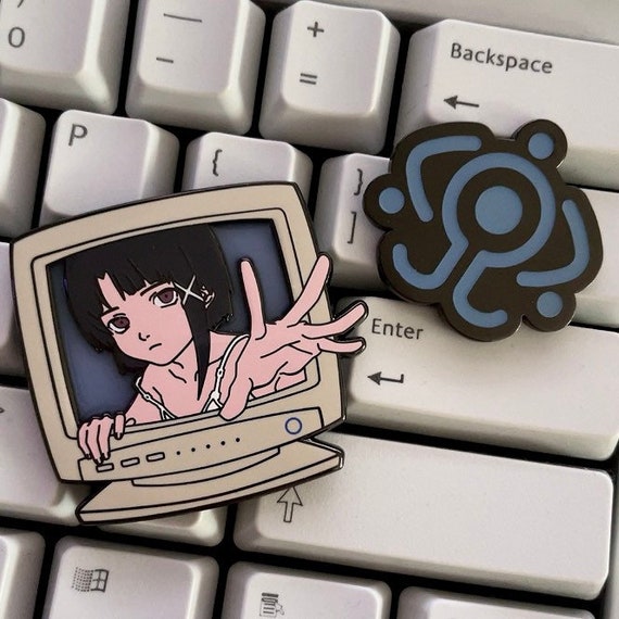 Serial Experiments Lain Enamel Pin Set - Etsy