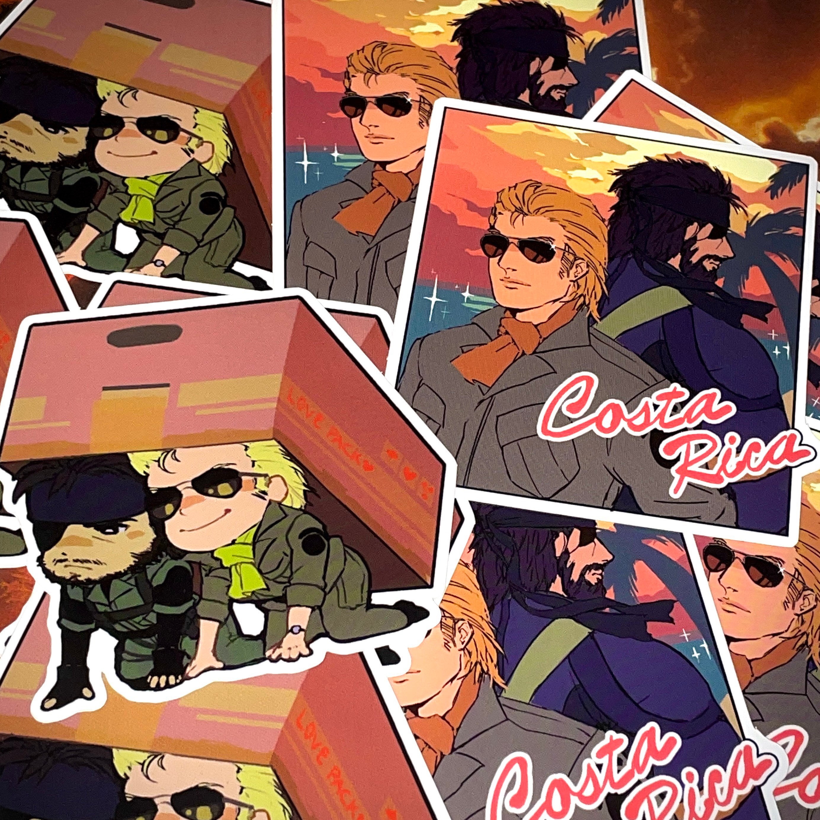 Metal Gear Solid: Peace Walker Stickers - Etsy