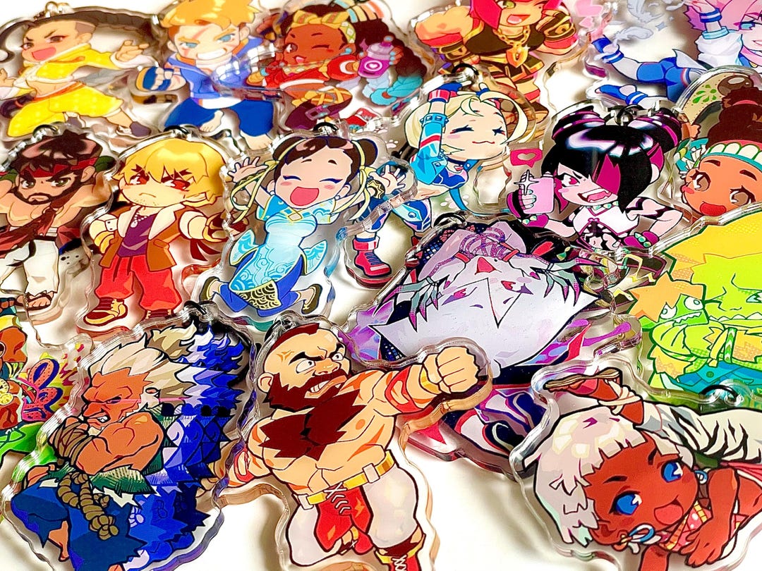 SF6 Keychains - Etsy
