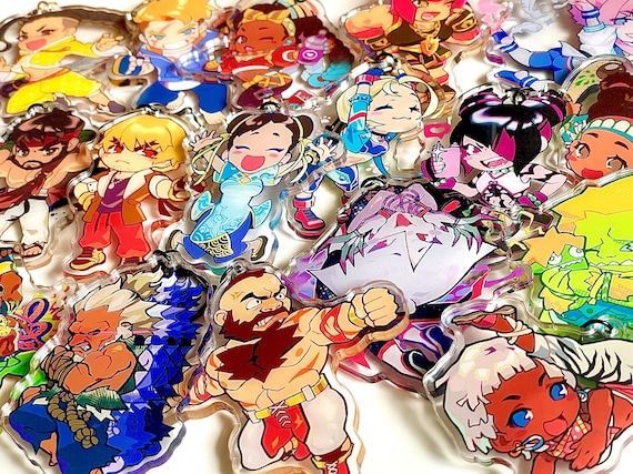 SF6 Keychains - Etsy