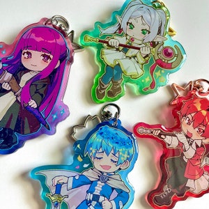 Wandering Mage anime keychains