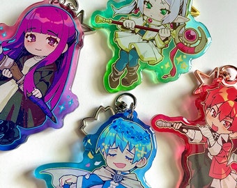 Wandering Mage anime keychains