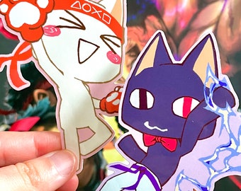 Fighting Toro & Kuro stickers
