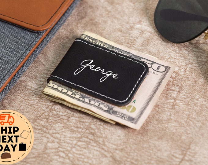 Groomsmen  Money Clip , Personalized Money Clip , Engraved Money Clip, Wedding Gift, Money Clip for Men, Engraved Money Clip