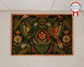 Floral Front Door Decor, Floral Doormat, Colorful doormat, Housewarming Gift, Unique Wedding Gift, Closing Gift, Coir Doormat, New Home Gift