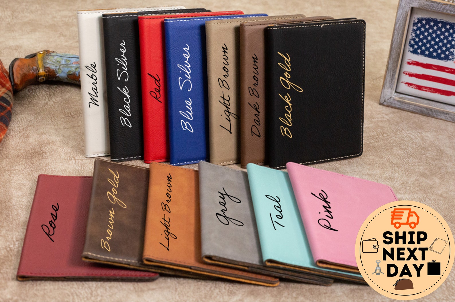 Custom Portfolio Notepad Leather Notepad Personalized Etsy