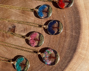 Unique piece, Tree of life handmade necklace