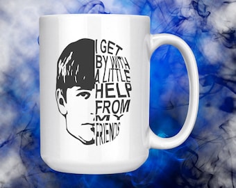 Beatles Ringo Starr Warning You With Peace and Love Mug - Etsy