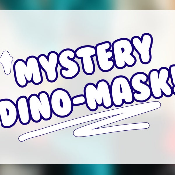 Mystery Dino Masks! |+| Read Description