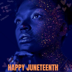 Juneteenth, Postcard,