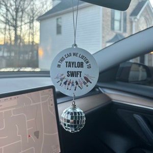 Probably Listening to Taylor Swift Sticker  Taylor Swift Car Window S –  handsomeprintsdesign