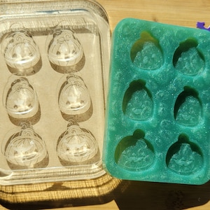 Pumpkin Stud Molds / Jack-o-lantern molds / Pumpkin Bits / Silicone Mold / Resin Mold