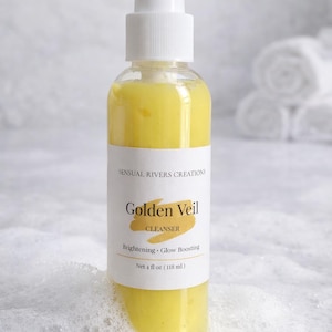 Golden Veil Turmeric Cleanser – Brightening Glow Boosting Facial Skincare