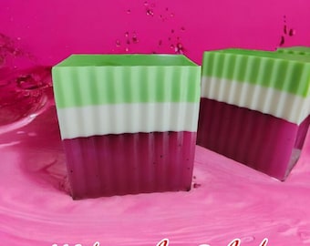 All-Natural Watermelon Soap: Fruity Scented Bath Bar (8 oz)