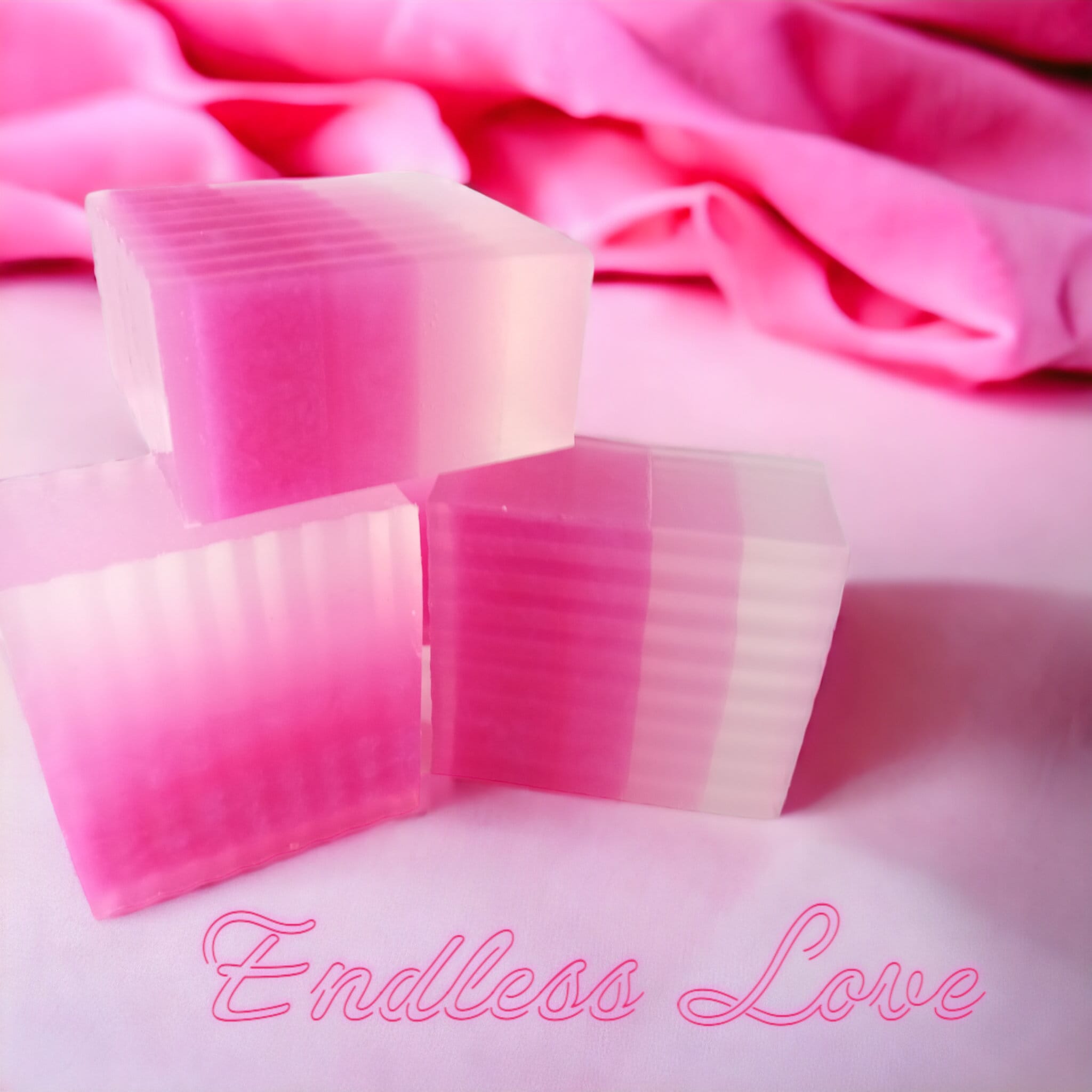 Ombre Glycerin Soap: Sparkling White Wine & Peony Scent (8 oz)