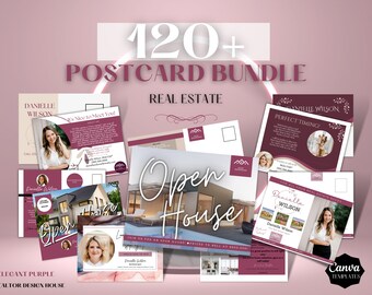 Realtor Postcard Bundle, Open House Cards, Real Estate Business