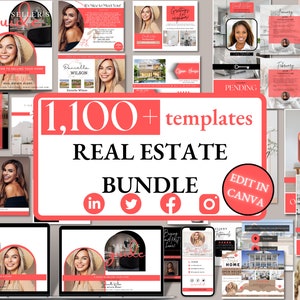 Real Estate Social Media Templates Realtor Marketing Instagram Posts ,Realtor Social Media, Real Estate Instagram Stories, Realtor Templates
