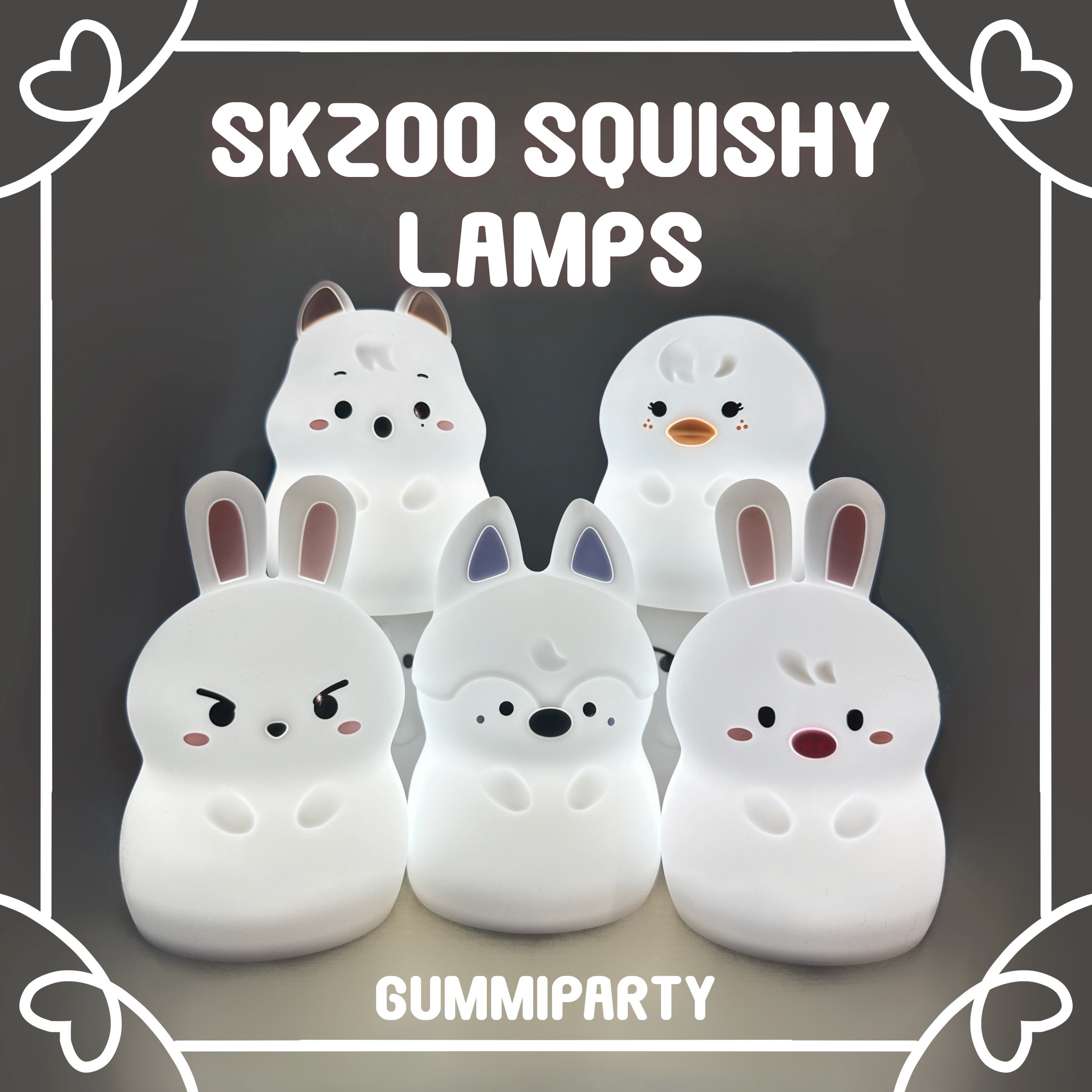 PRE-ORDER SKZOO Squishy Lamps - Etsy PRE-ORDER SKZOO Squishy Lamps - Etsy