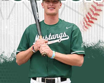 Custom Vinyl Senior Sports Banner: Personalized Team Photo