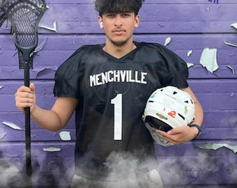 Custom Senior Sports Banner, Lacrosse Poster, Graduation Gift