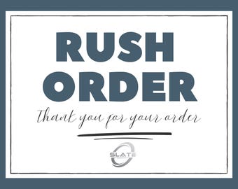 Custom Order Add-on - Expedited Creation