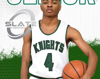 Custom Basketball Senior Night Banner: Personalized Vinyl Sports Poster