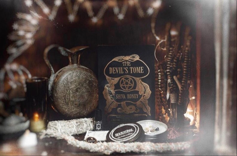 The Devil's Tome: A Book of Modern Satanic Ritual by Shiva Honey //Satanic Ritual Book//Satanic Ritual//The Satanic Temple// Lucien Greaves image 1