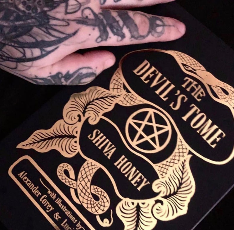 The Devil's Tome: A Book of Modern Satanic Ritual by Shiva Honey //Satanic Ritual Book//Satanic Ritual//The Satanic Temple// Lucien Greaves image 5