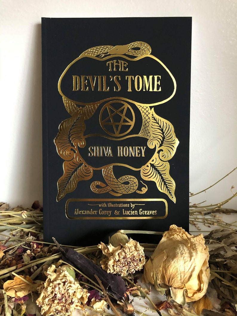 The Devil's Tome: A Book of Modern Satanic Ritual by Shiva Honey //Satanic Ritual Book//Satanic Ritual//The Satanic Temple// Lucien Greaves image 3