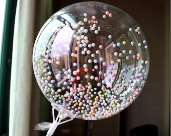 24" Clear bubble balloon bobo balloons helium bubble balloon clear round balloon transparent balloon Clear balloons 5pcs,10pcs,20pcs,50pcs