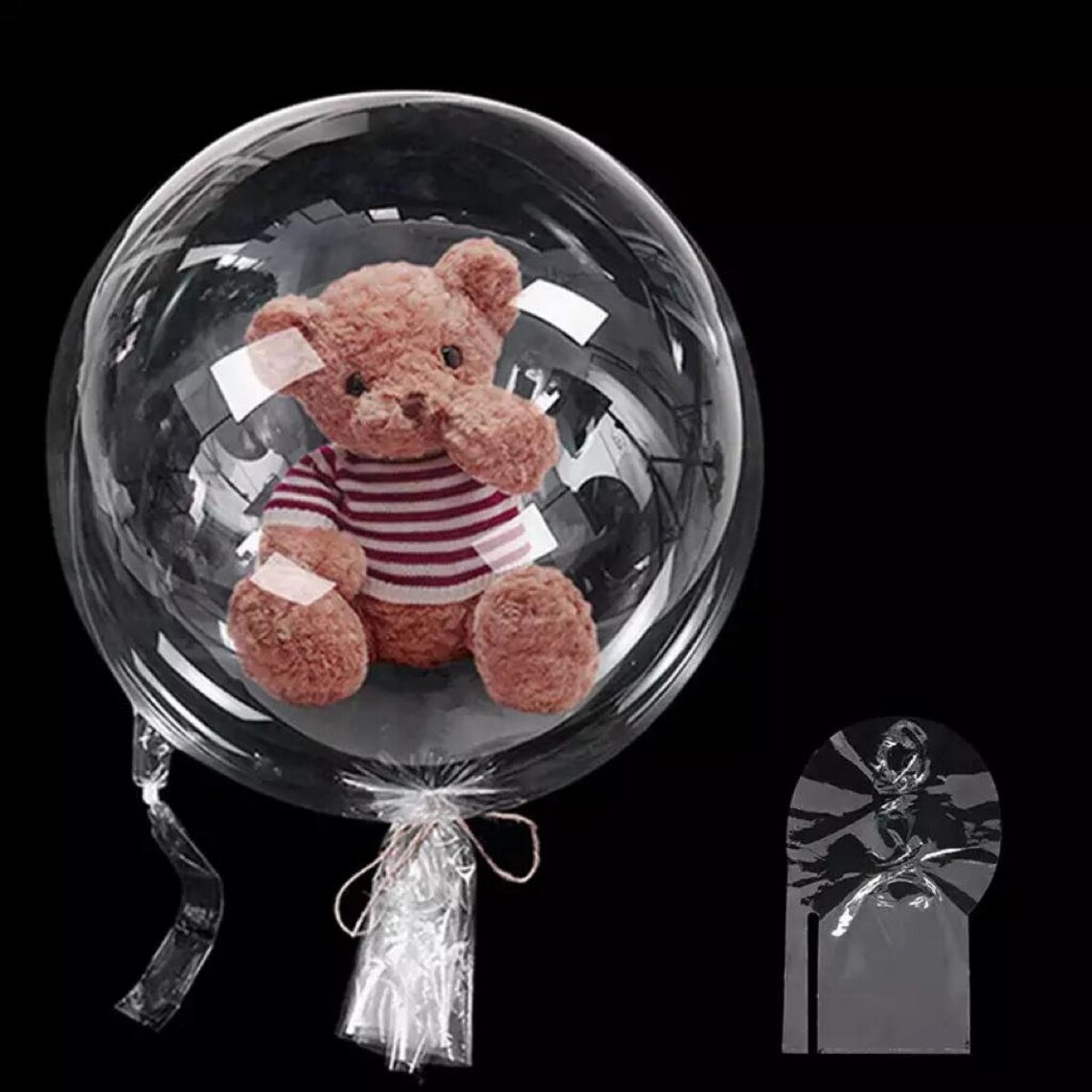 30 Bobo Balloon Wide Neck Big Clear Balloon Giant Clear - Etsy