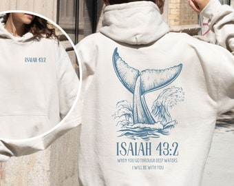 Bible Verse Hoodie Gifts for Friends Christian Clothes Christian Clothing Mermaid Core Coconut Girl Ocean Inspired Style Jesus Hoodie