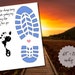 Father's Day Footprint Art Printable Father's Day Footprint Craft ...