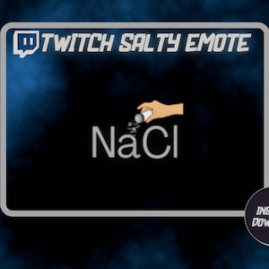 Twitch Emote | Salty Emote | Standard Emote | Funny Emote | Static Twitch Emotes | Twitch Emotes for Streamers | Discord Emotes