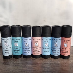 All Natural Solid Perfume Stick - Choose Your Scent - High Quality Perfume fragrances - Gifts For Her