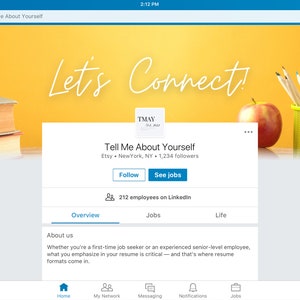 LinkedIn Banner Instant Ready Office Let&#39;s Teach 8